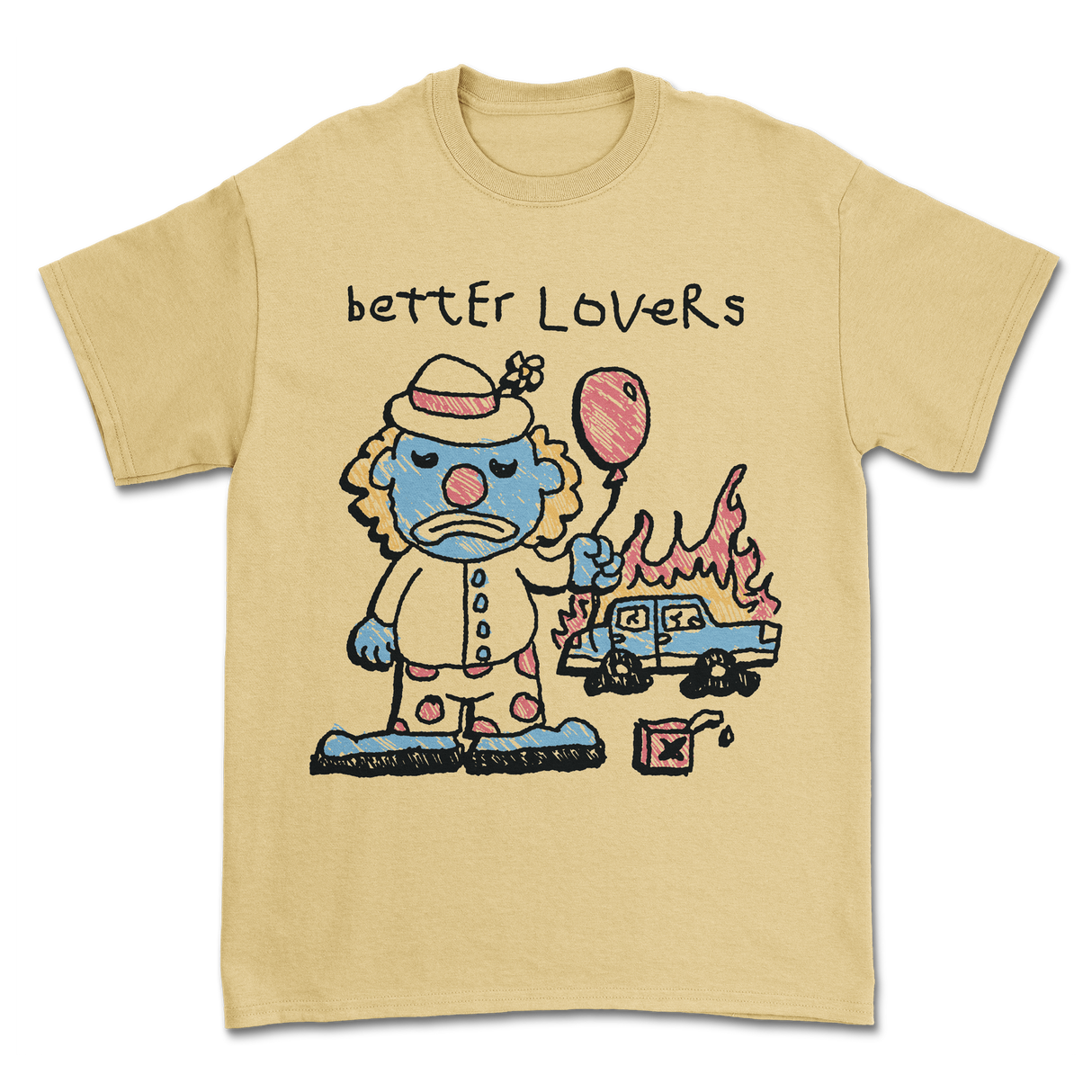 Better Lovers - Sad Clown Tee