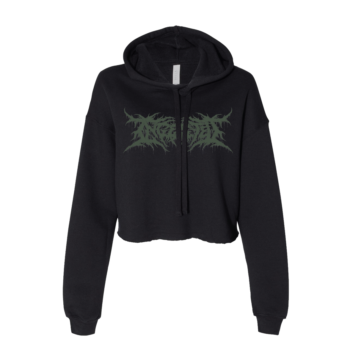 Ingested - Logo Cropped Hoodie