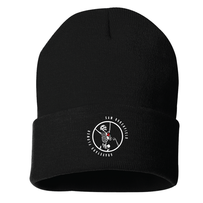 Sam Burchfield - Graveyard Flower Beanie (Pre-Order)