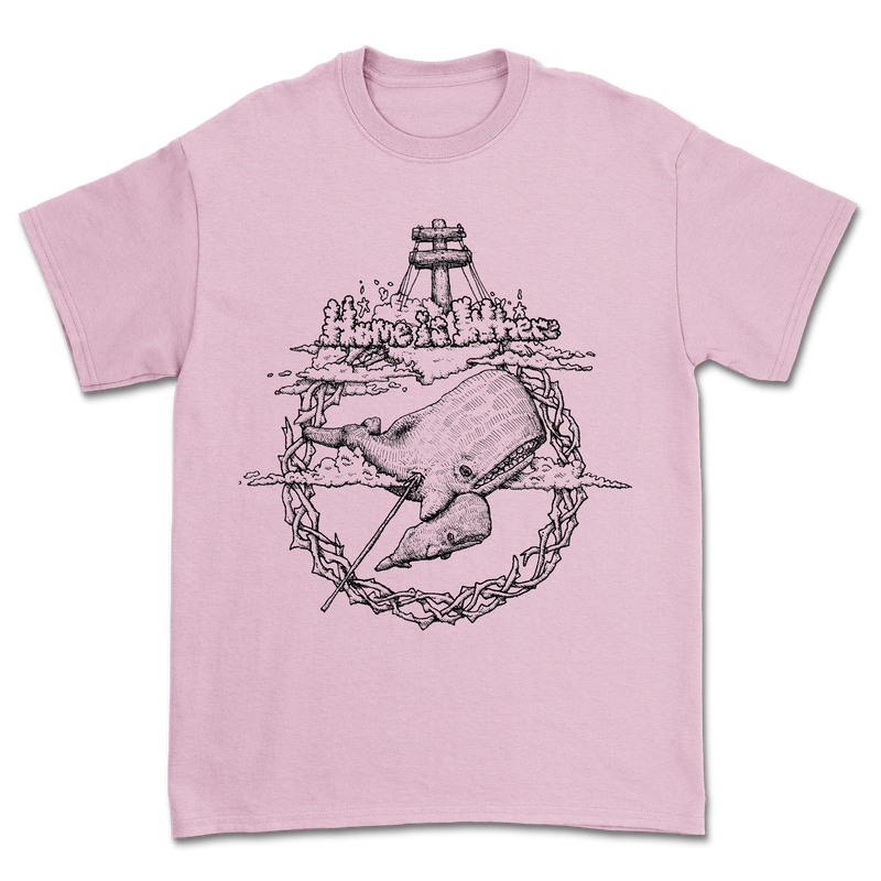 Home Is Where - Pink Whale T-Shirt