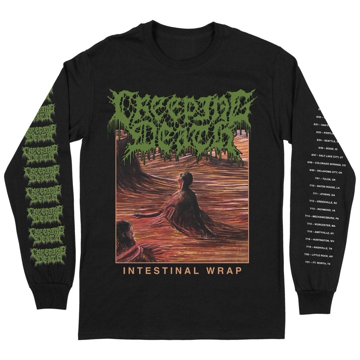 Creeping Death - Intestinal Wrap Long Sleeve