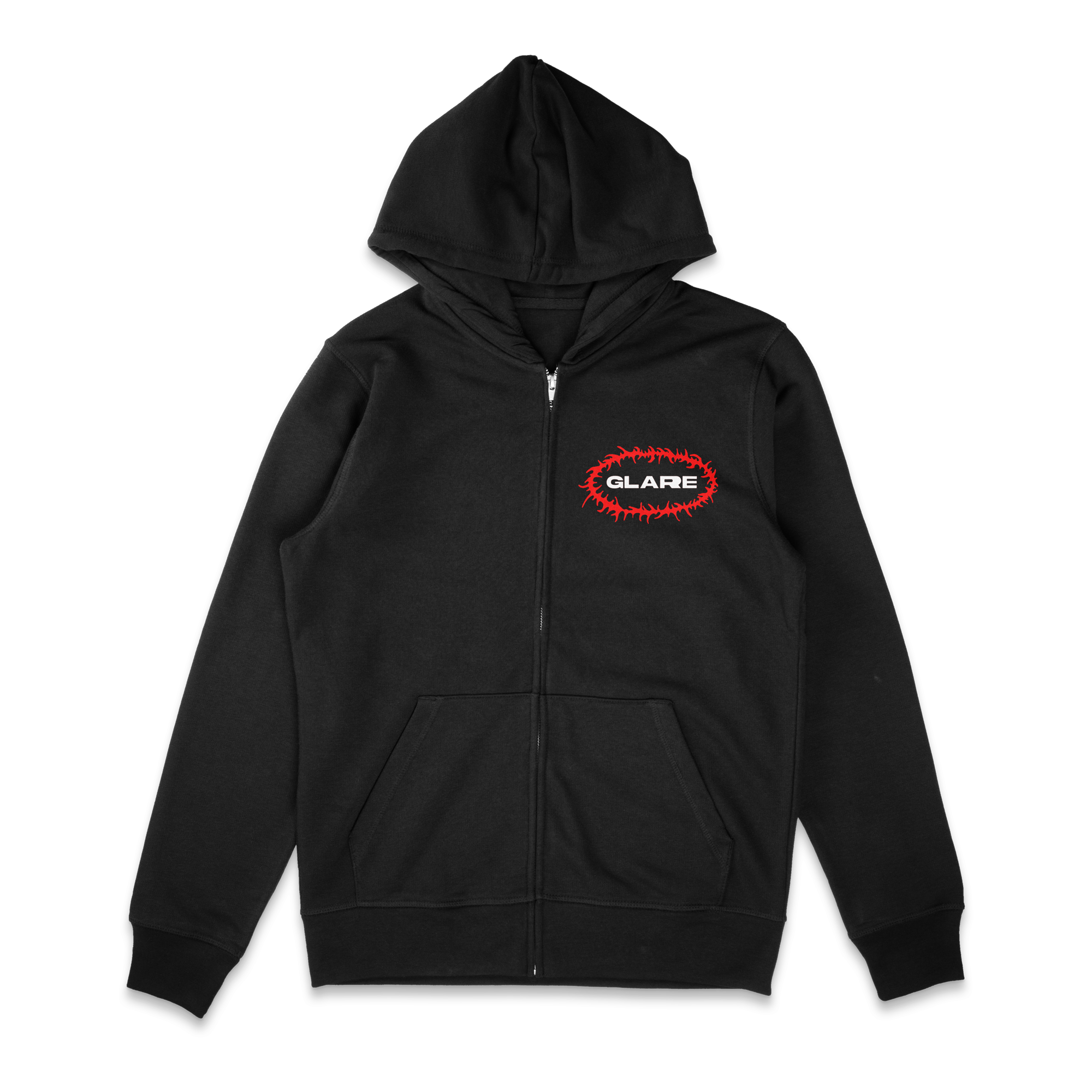 Glare - Devil Zip-Up Hoodie