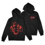 Glare - Devil Zip-Up Hoodie