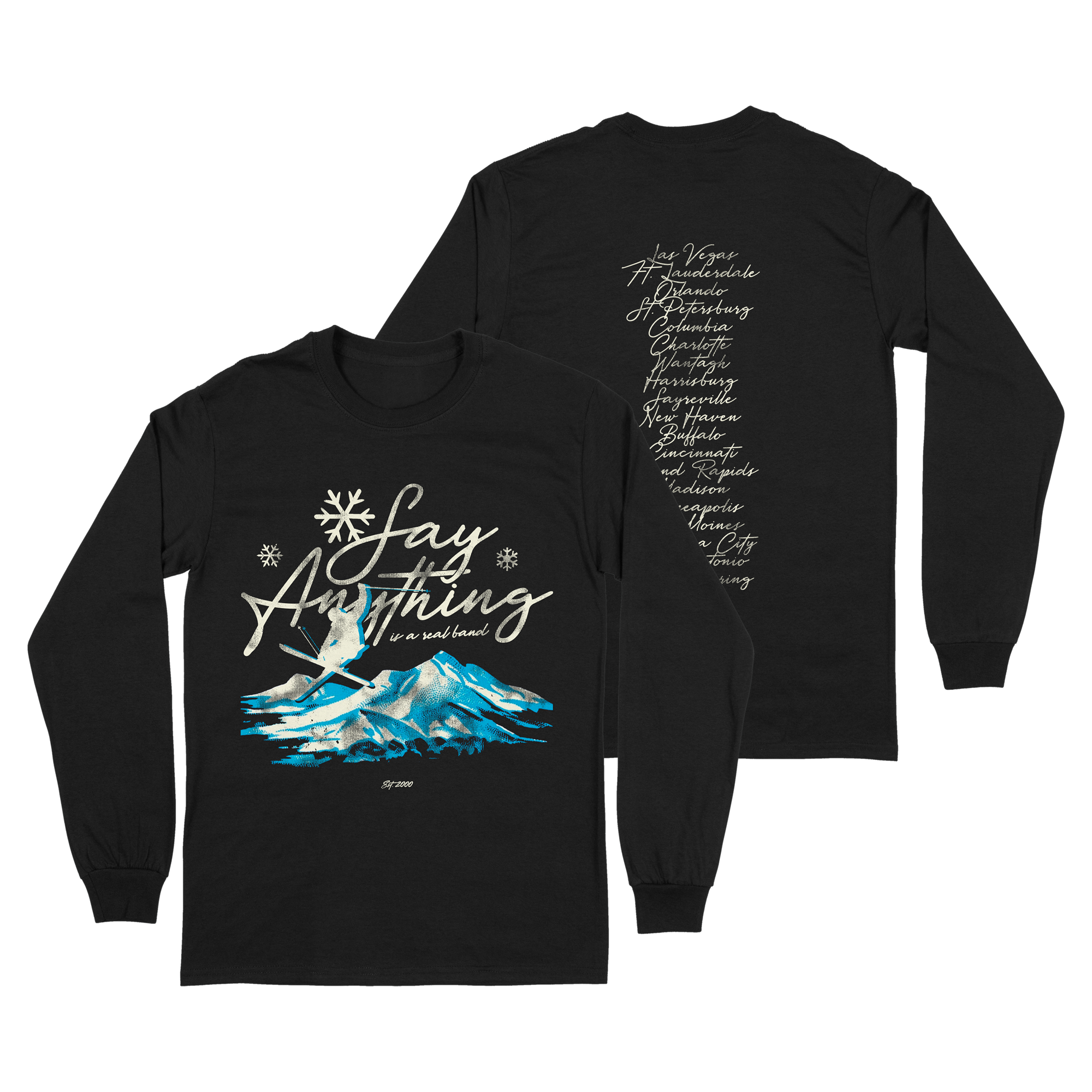 Say Anything - Gone Skiing Long Sleeve (Pre-Order)