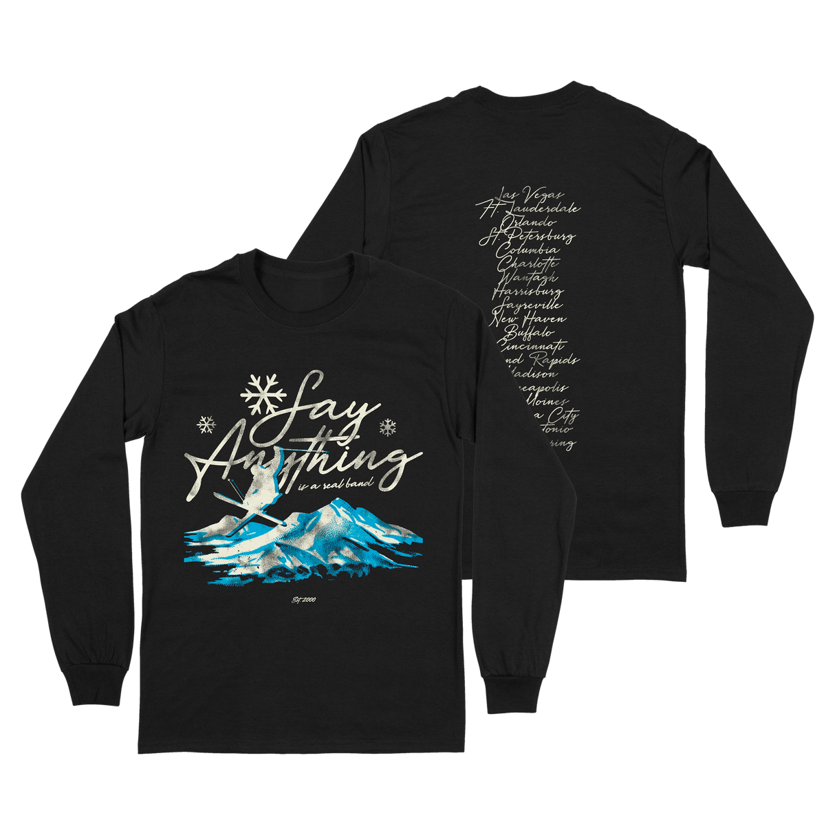 Say Anything - Gone Skiing Long Sleeve