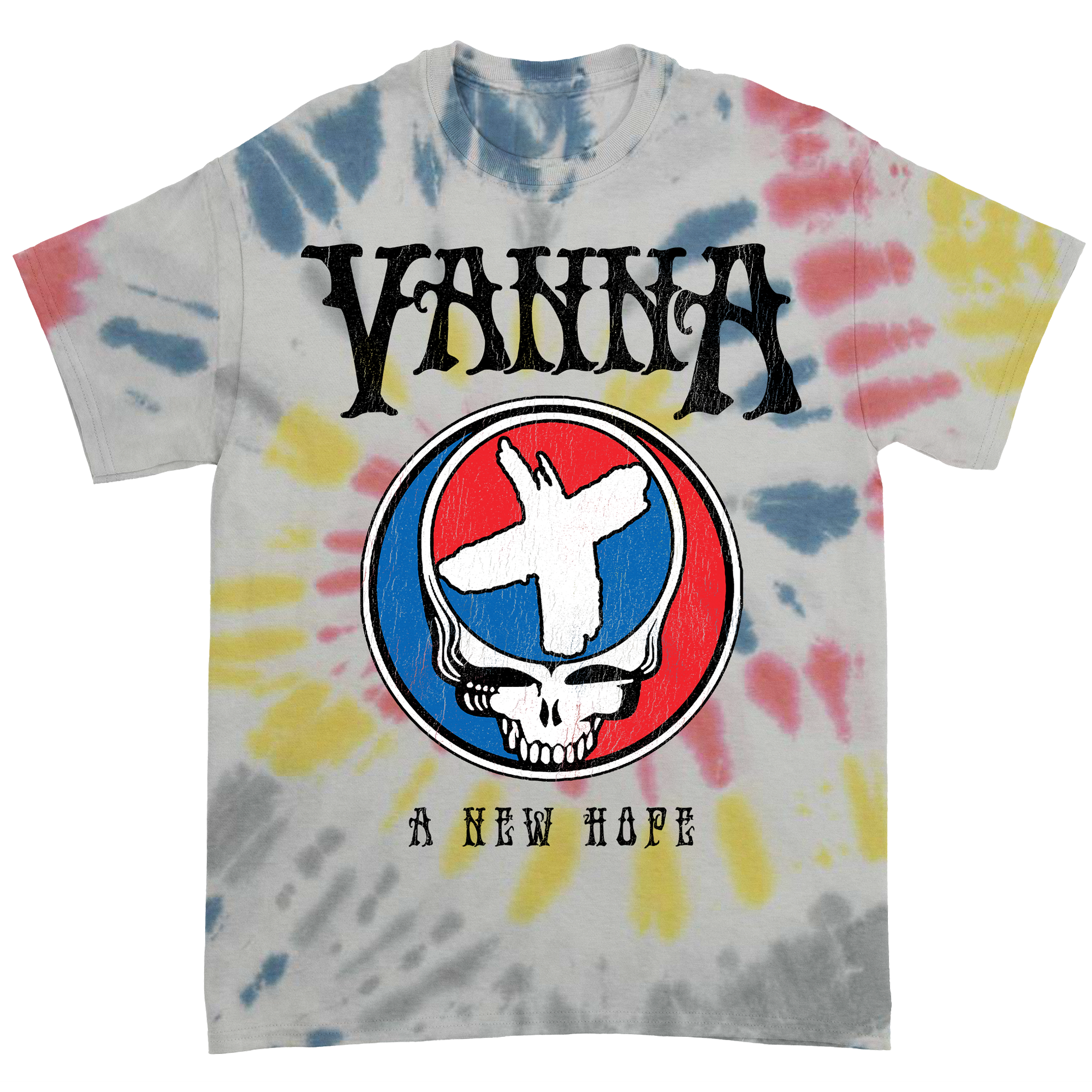 Vanna - Grateful Dead Tie Dye Tee