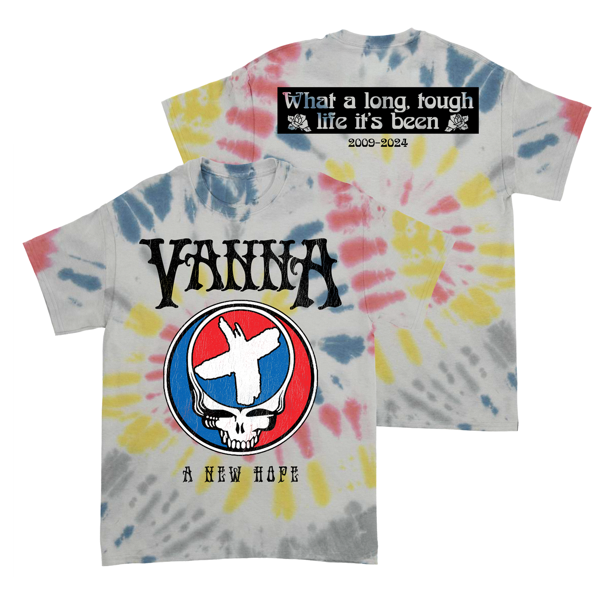 Vanna - Grateful Dead Tie Dye Tee