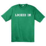 Davis Clarke - Locked In Performance T-Shirt (White Print)