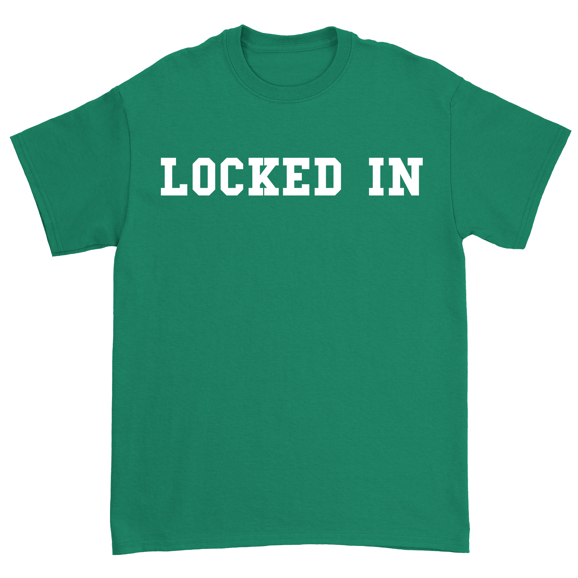 Davis Clarke - Locked In T-Shirt (White Print)