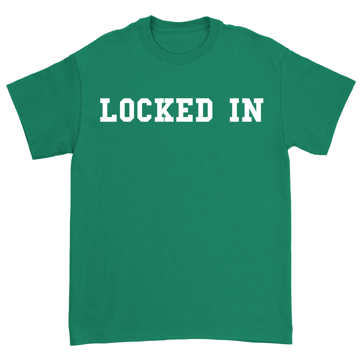 Davis Clarke - Locked In T-Shirt (White Print)