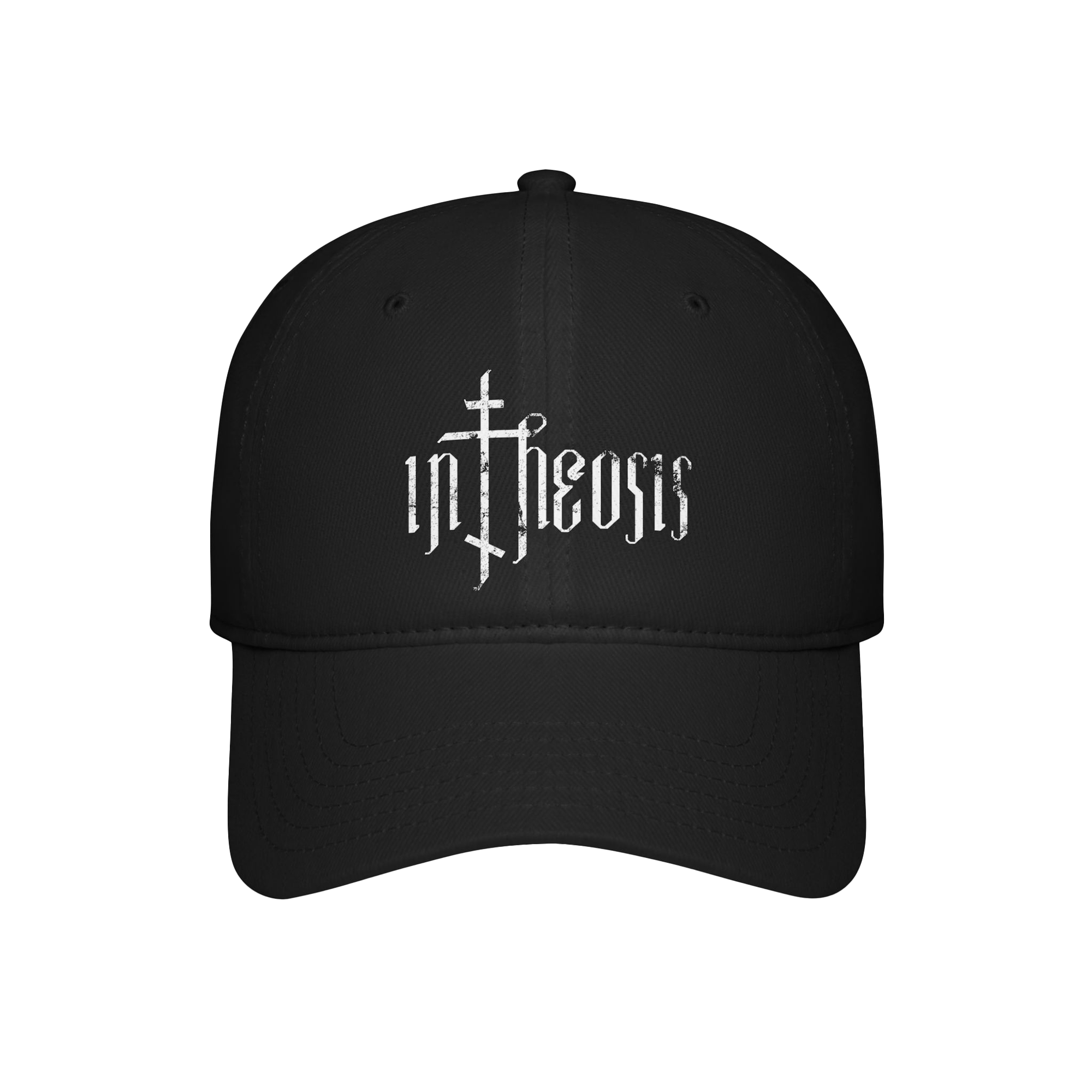 InTheosis - Grunge Tattoo Logo Baseball Cap