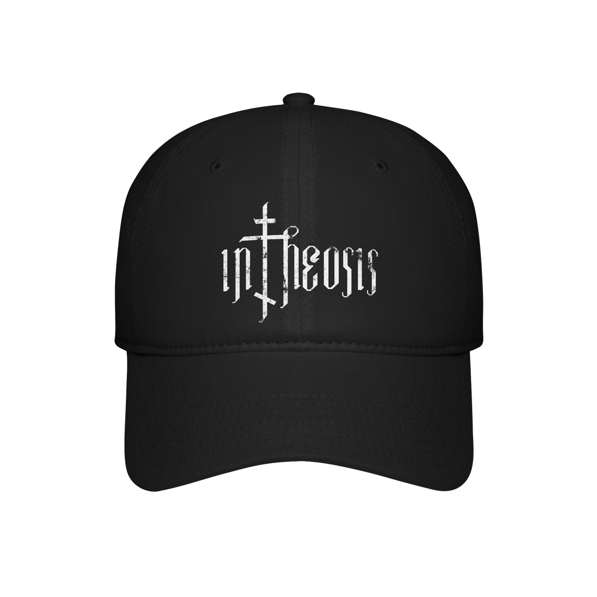 InTheosis - Grunge Tattoo Logo Baseball Cap