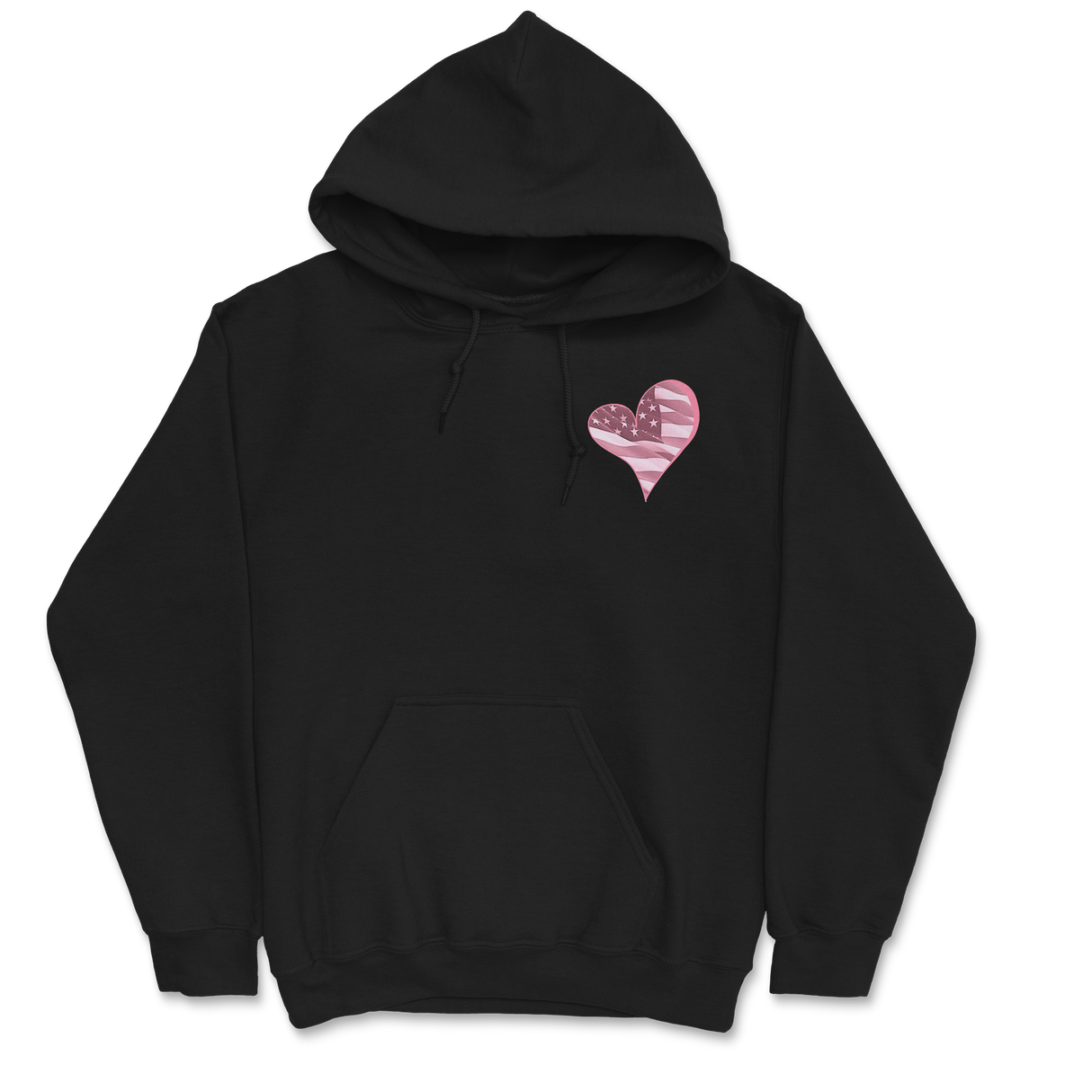 Zoe Day - Heart Hoodie - Black