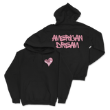 Zoe Day - Heart Hoodie - Black