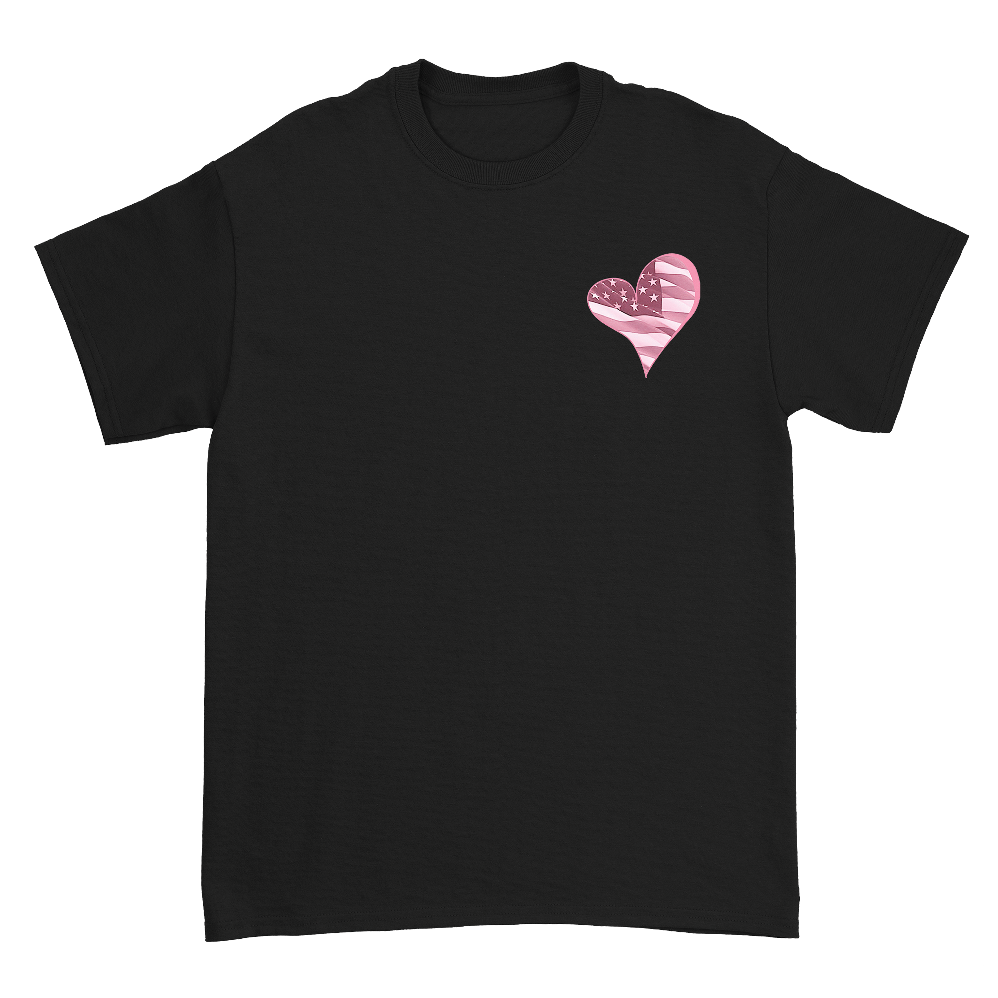 Zoe Day - Heart T-Shirt - Black