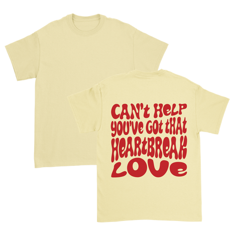 Dalton Mauldin - Heartbreak Love T-Shirt (Red Print)