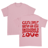 Dalton Mauldin - Heartbreak Love T-Shirt (Red Print)