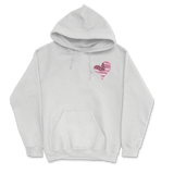 Zoe Day - Heart Hoodie - White