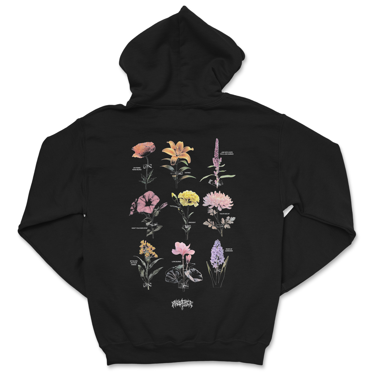 Paleface Swiss - Hidden Flowers Hoodie (Pre-Order)