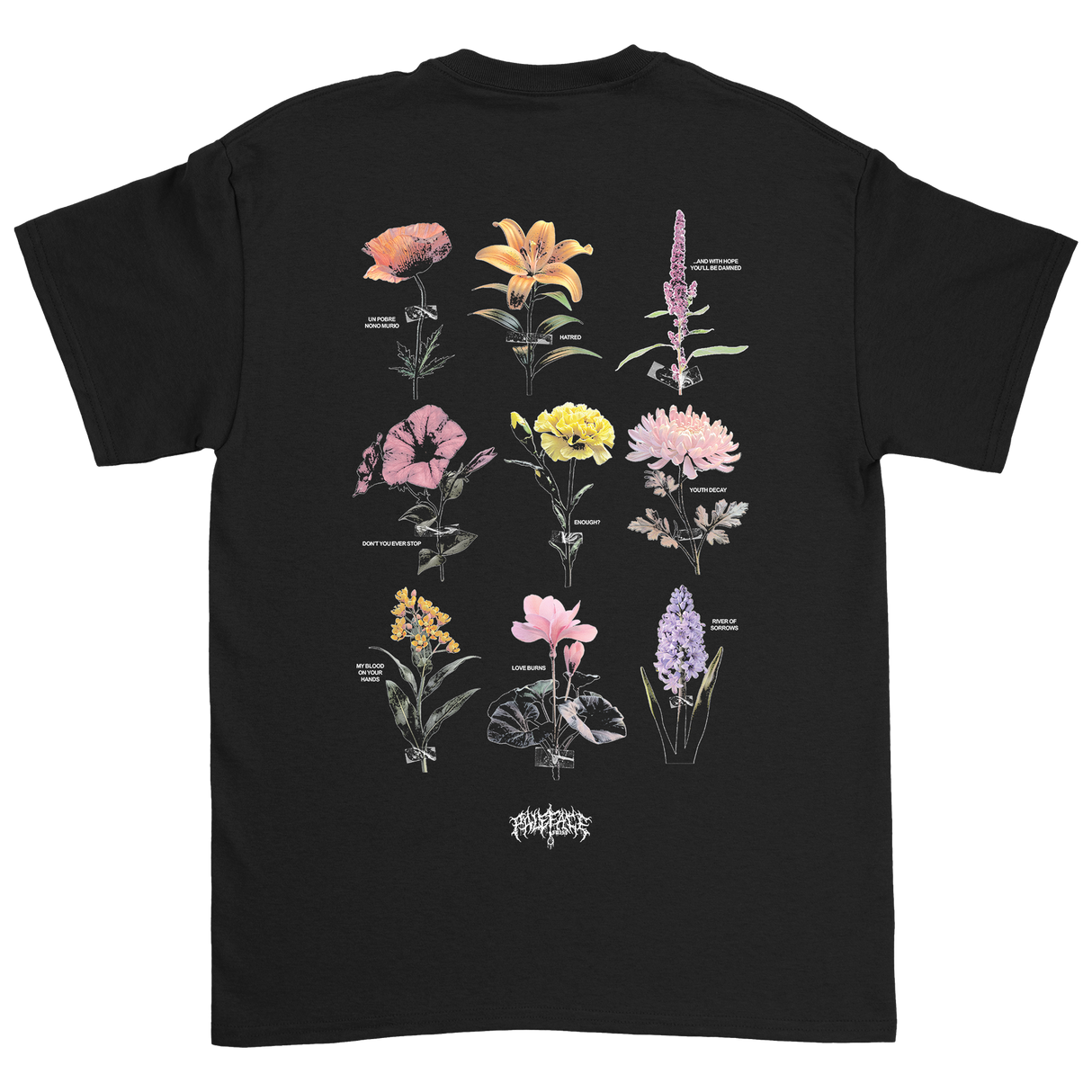 Paleface Swiss - Hidden Flowers T-Shirt (Pre-Order)