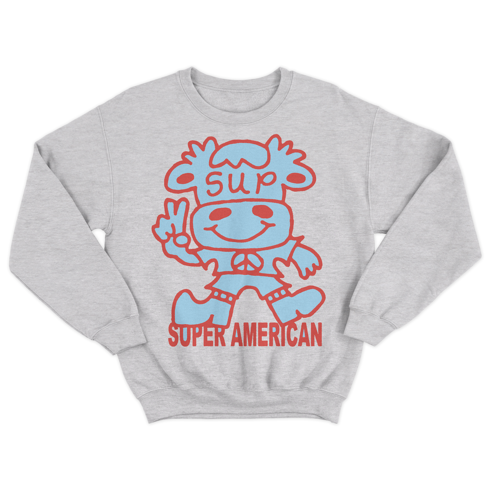 Super American - Hippy Cowboy Crewneck