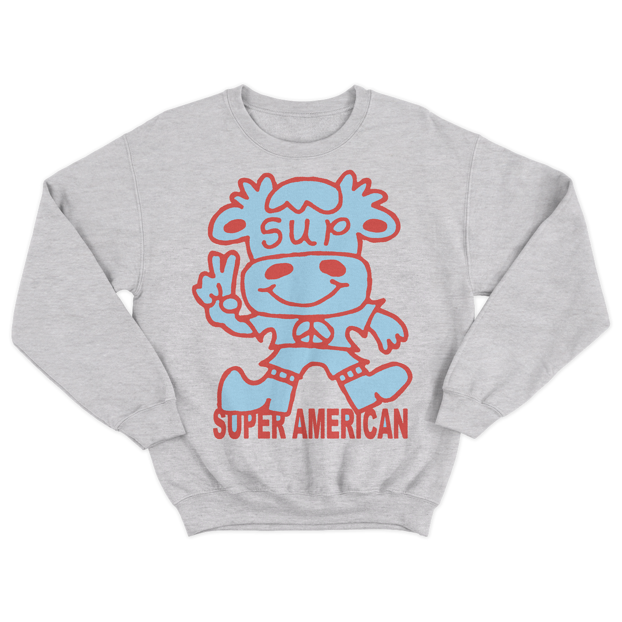 Super American - Hippy Cowboy Crewneck