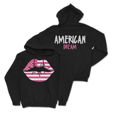 Zoe Day - Lips Hoodie - Black