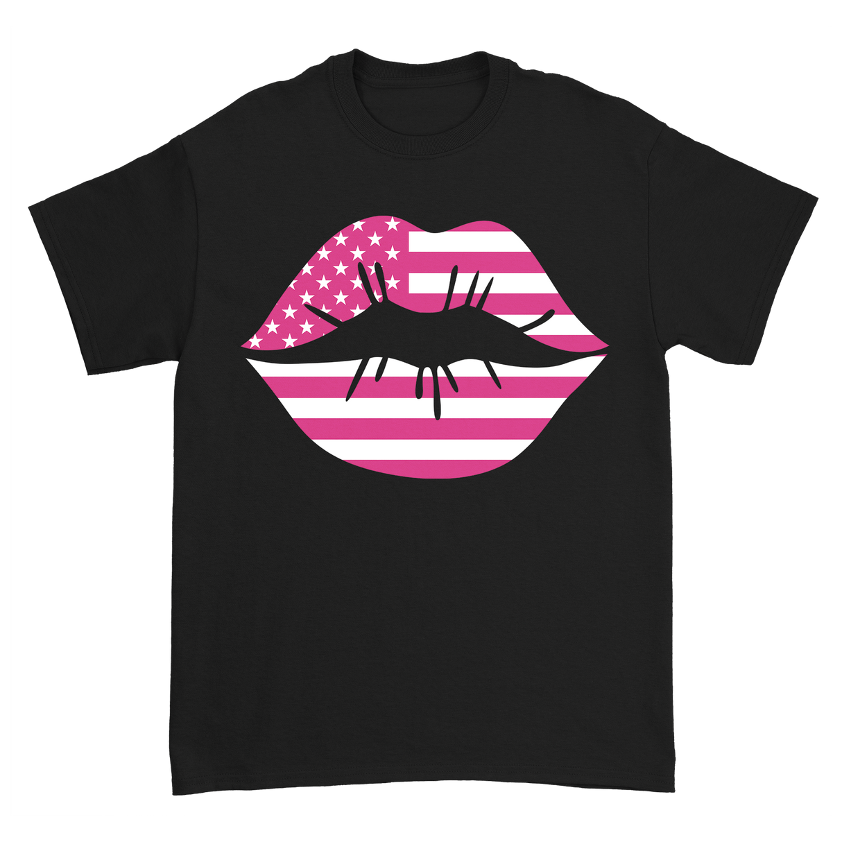 Zoe Day - Lips T-Shirt - Black