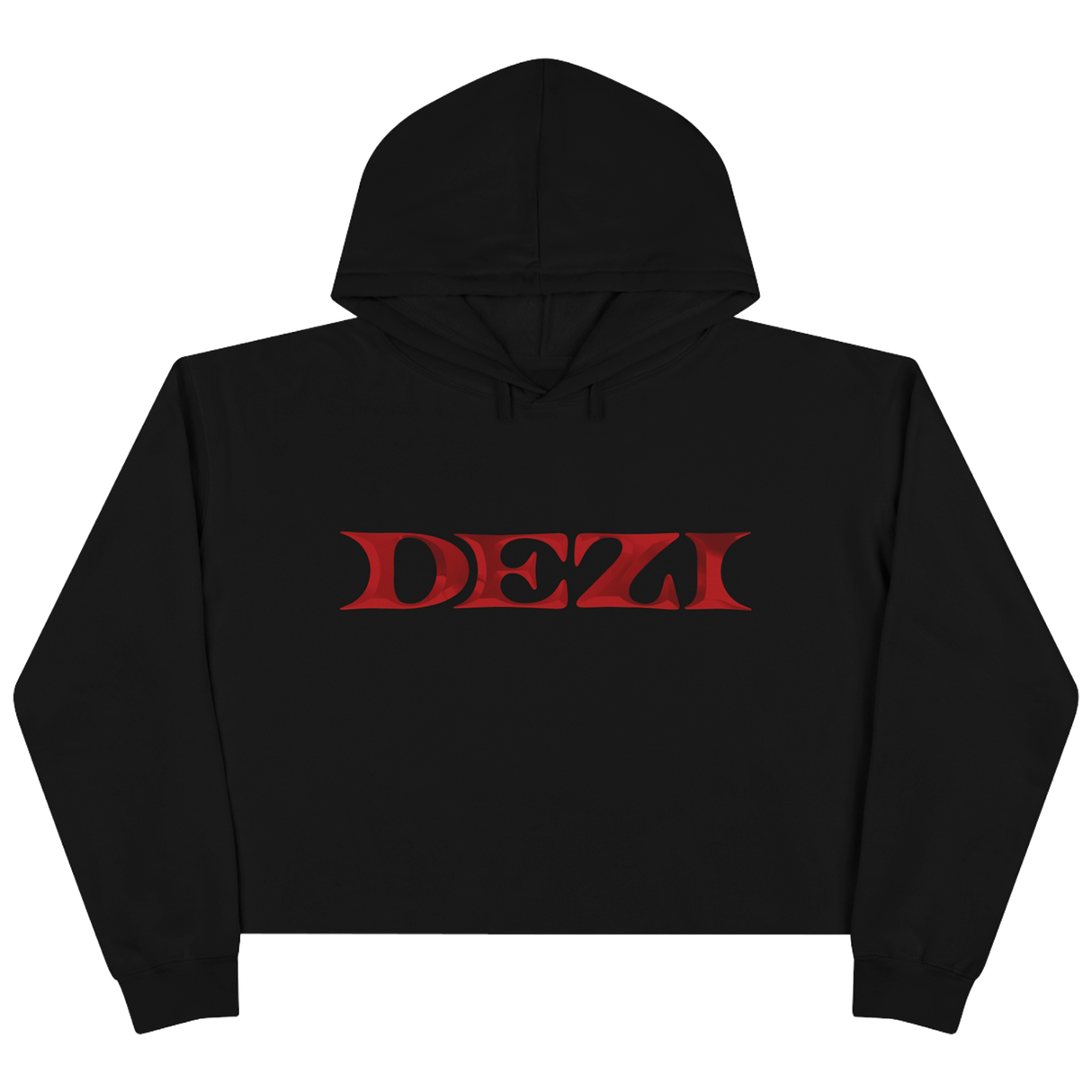 Dezi - Logo Crop Hoodie