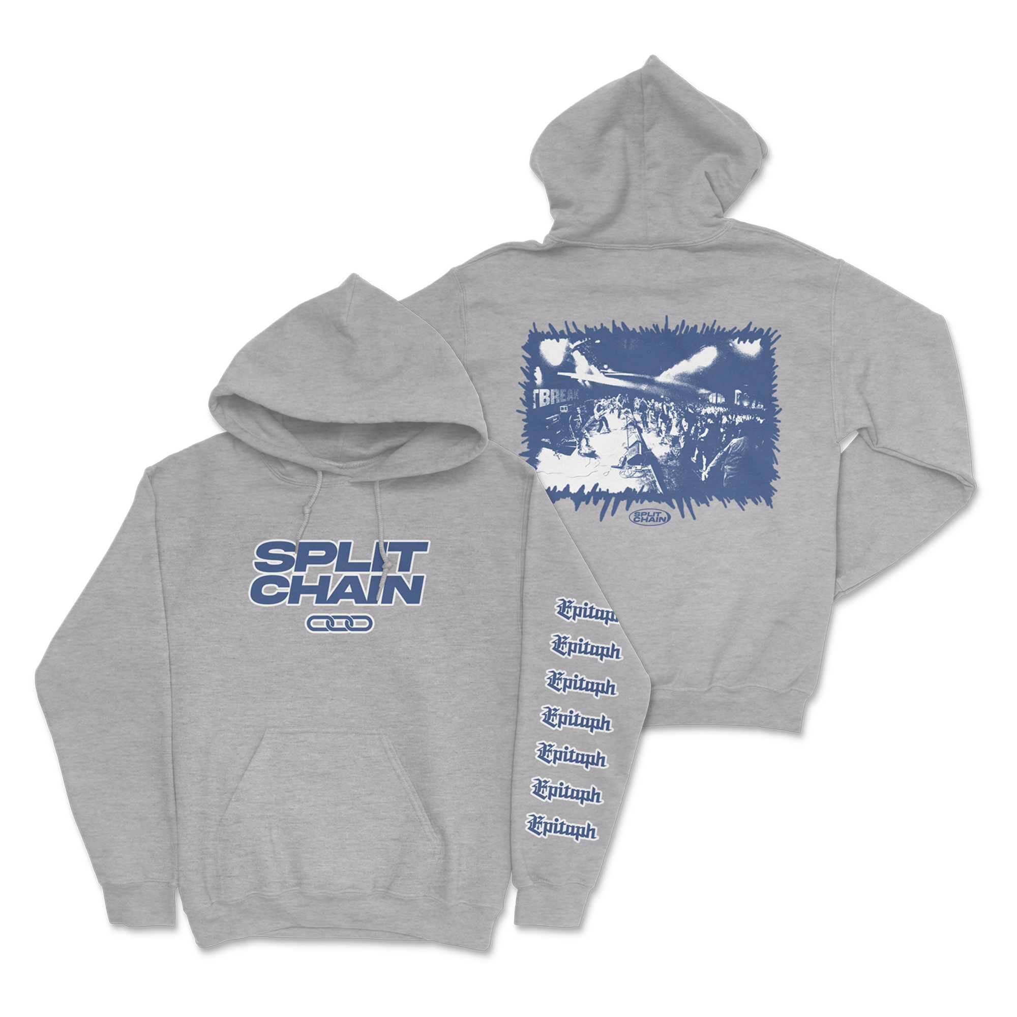 Split Chain - Logo Hoodie