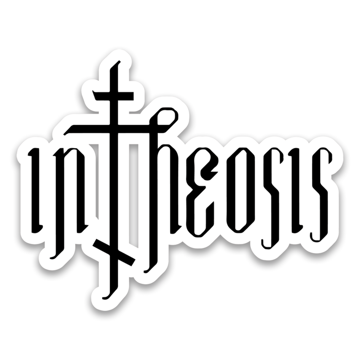 InTheosis - Logo Vinyl Decal - 3x4