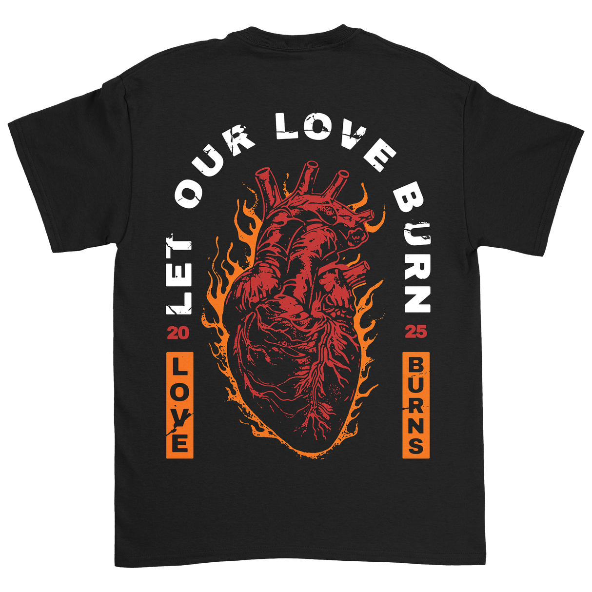 Paleface Swiss - Love Burns T-Shirt (Pre-Order)