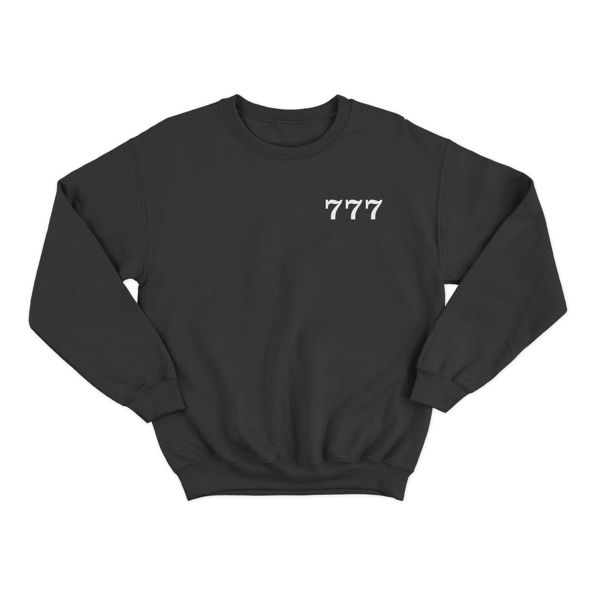 Garett Delano - Lucky 777 Crew (White Print)