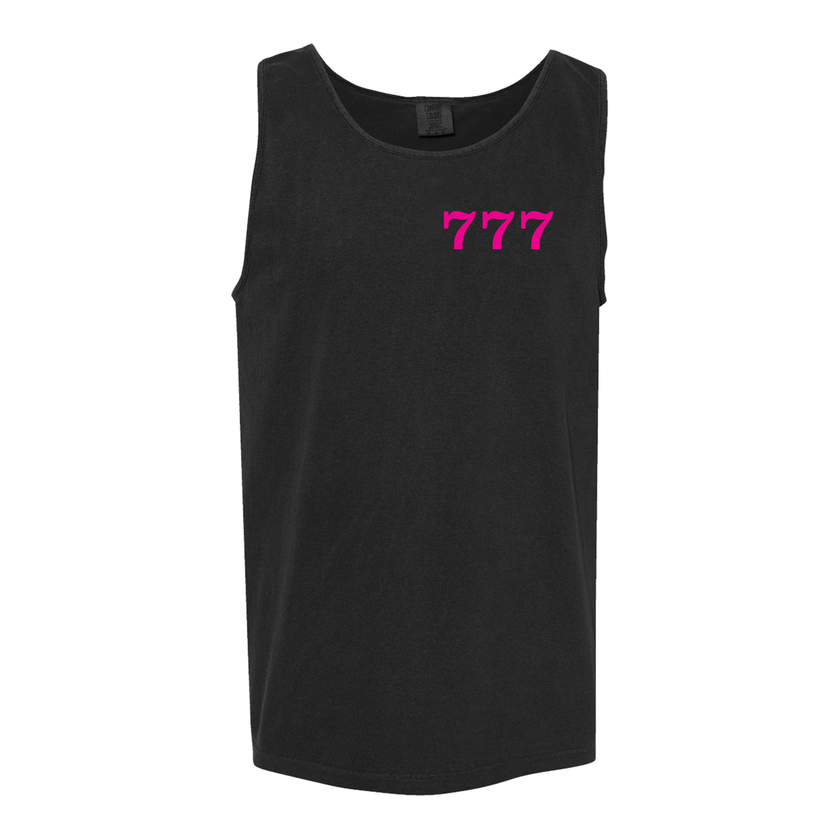 Garett Delano - Lucky 777 Tank (Hot Pink Print)