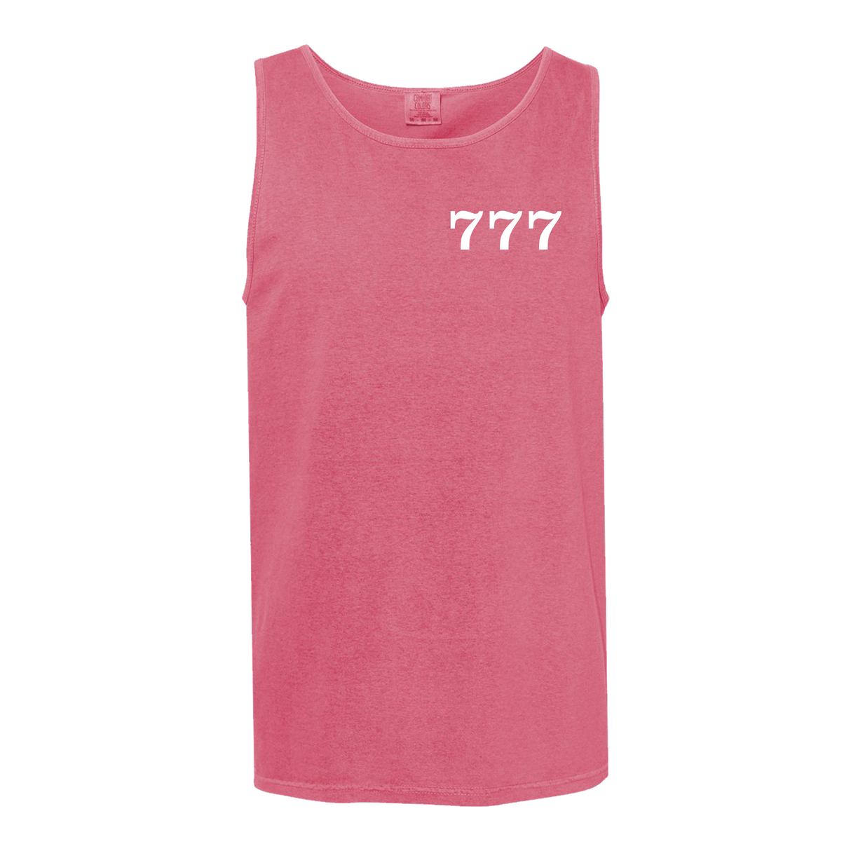 Garett Delano - Lucky 777 Tank (White Print)