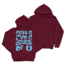 Dalton Mauldin - Miss U Hoodie - Light Blue Print