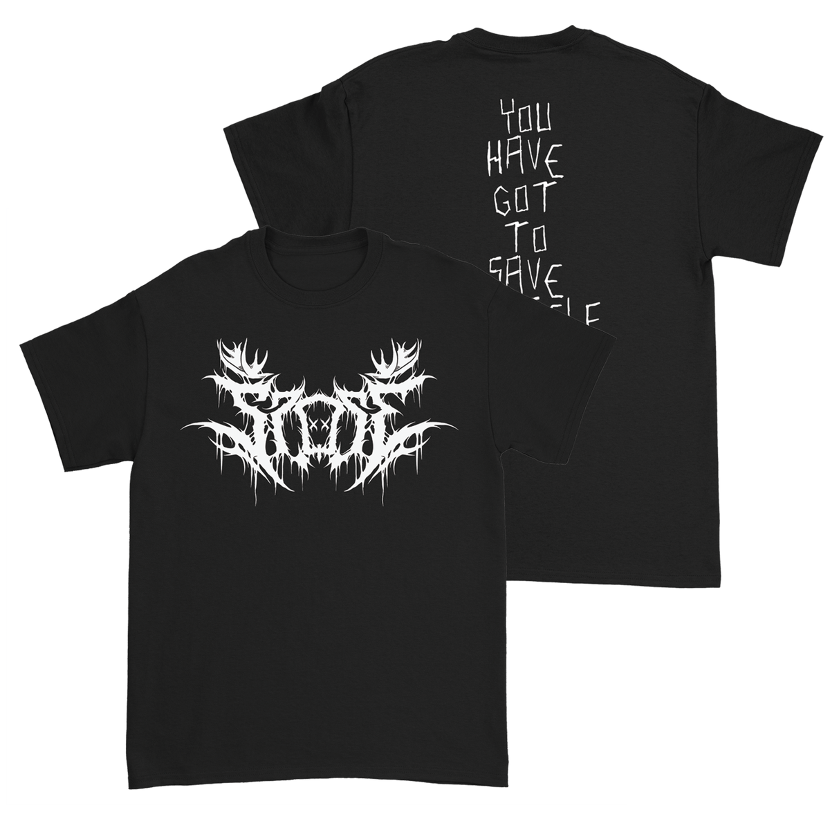 Spose Logos Rapper Spose - Metal Logo T-Shirt – Down Right Merch