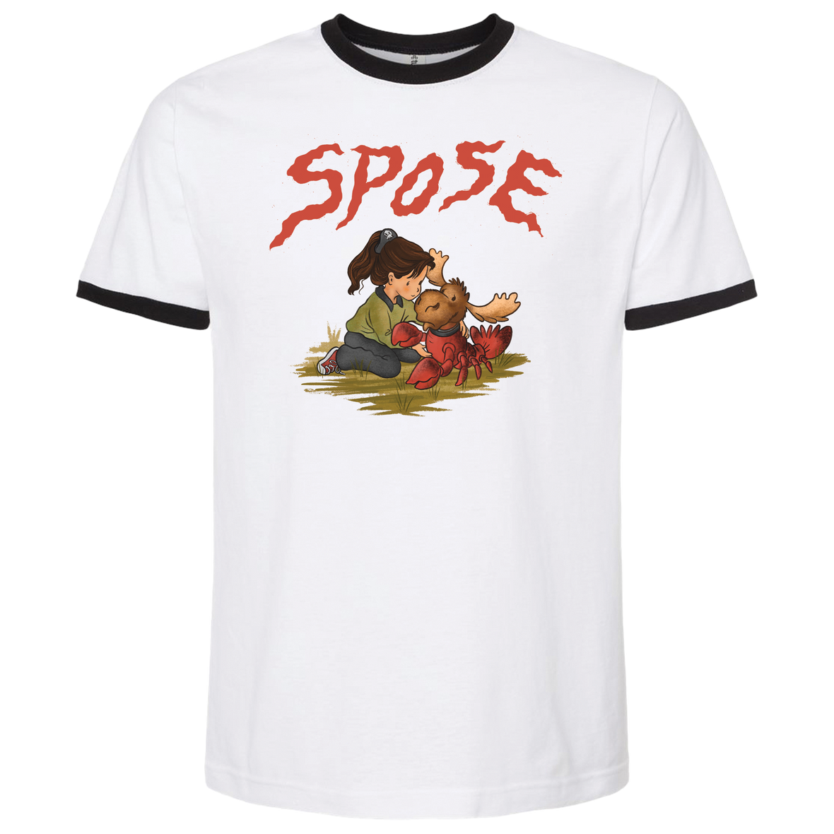 Spose - Moose Lobster Ringer T-Shirt