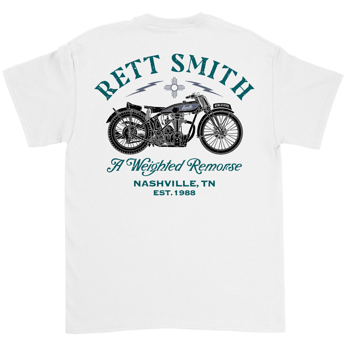 Rett Smith - Motorcycle Tee - White