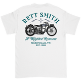 Rett Smith - Motorcycle Tee - White