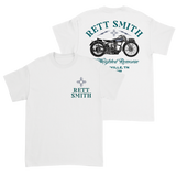 Rett Smith - Motorcycle Tee - White