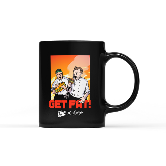 Chef Brian Tsao - Get Fat Color Coffee Mug