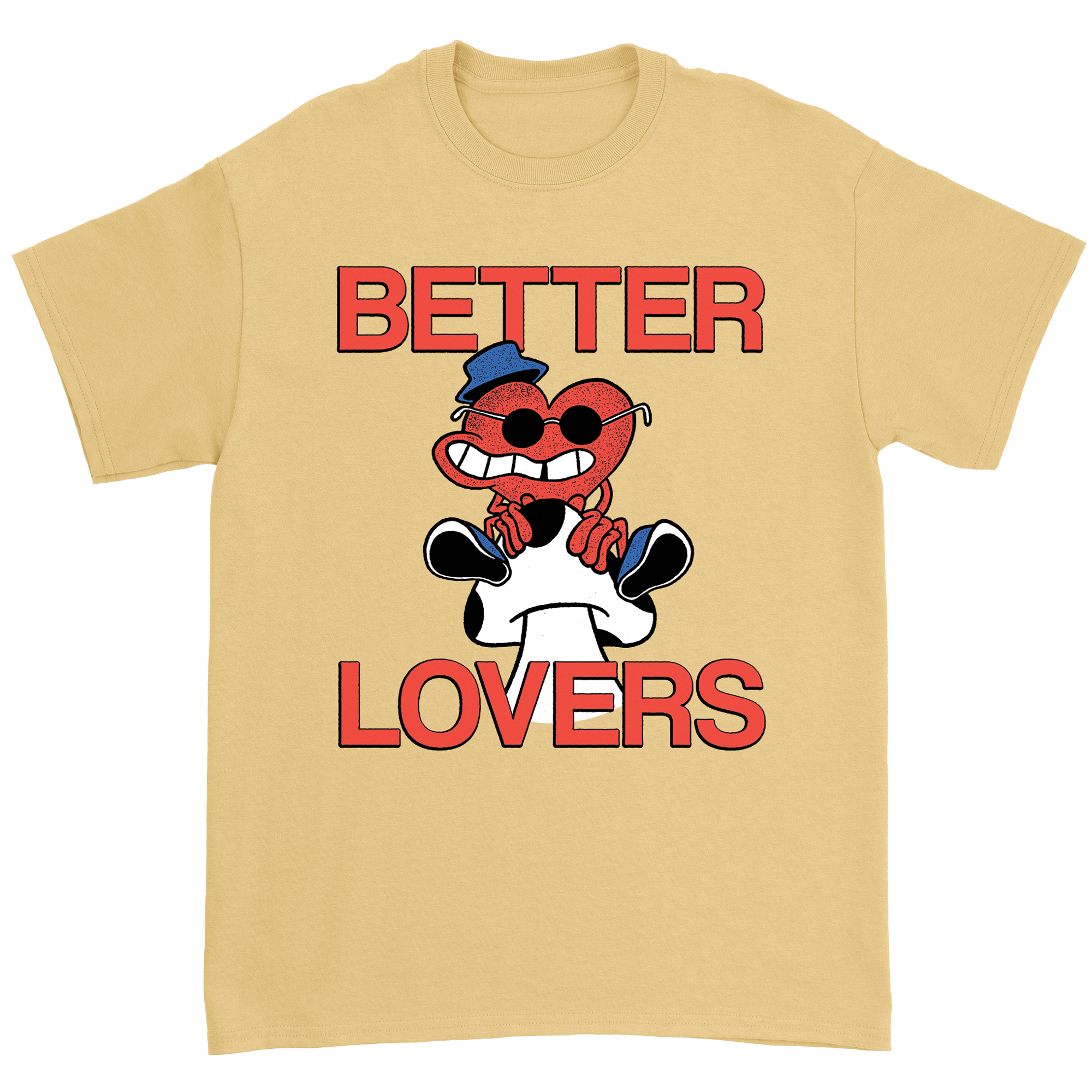 Better Lovers - Mushroom T-Shirt (Pre-Order)