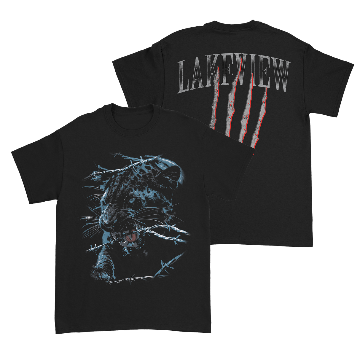 Lakeview - Panther Album T-Shirt