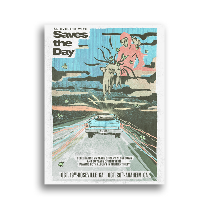 Saves The Day - Show Exclusive Poster