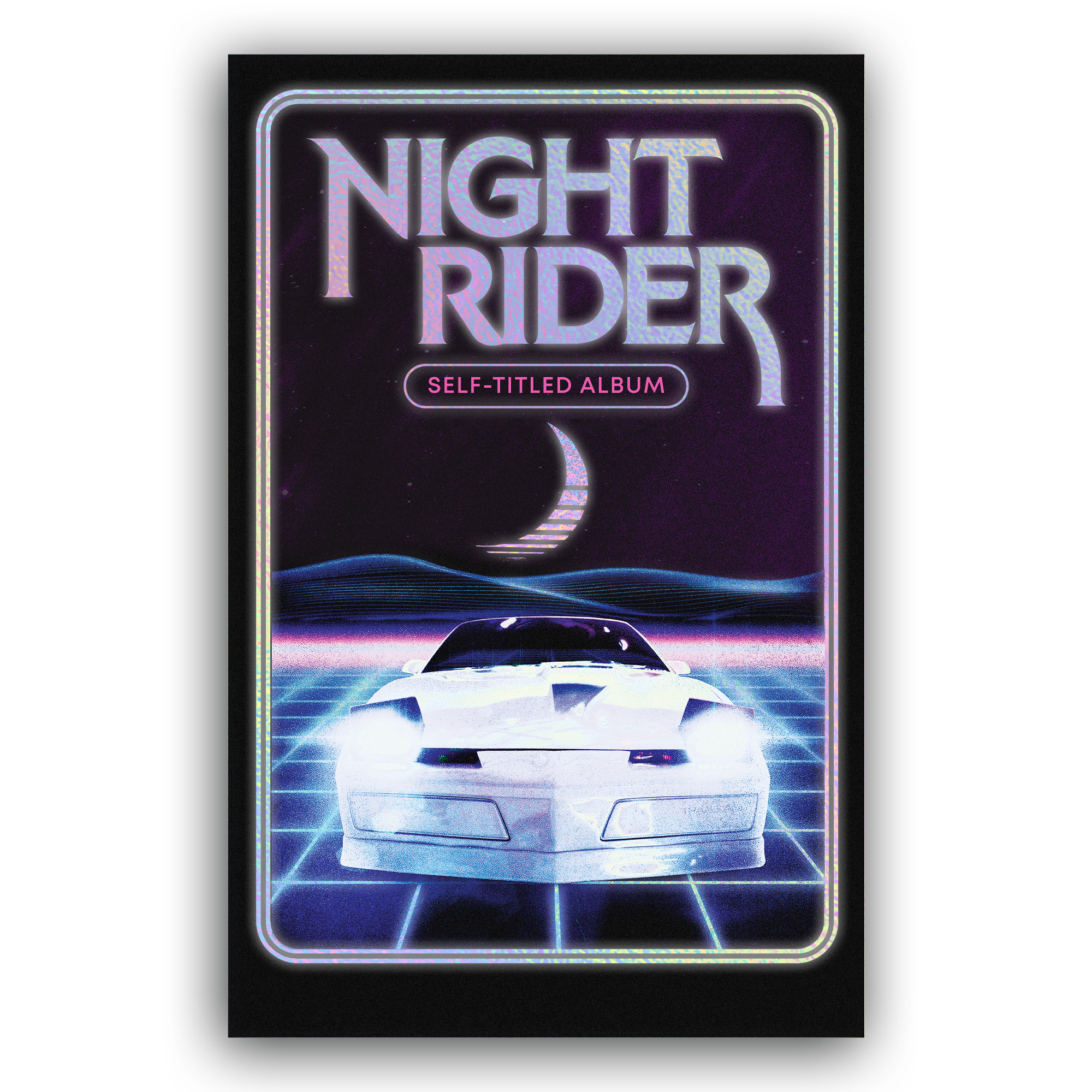 Night Rider - Hologram Poster