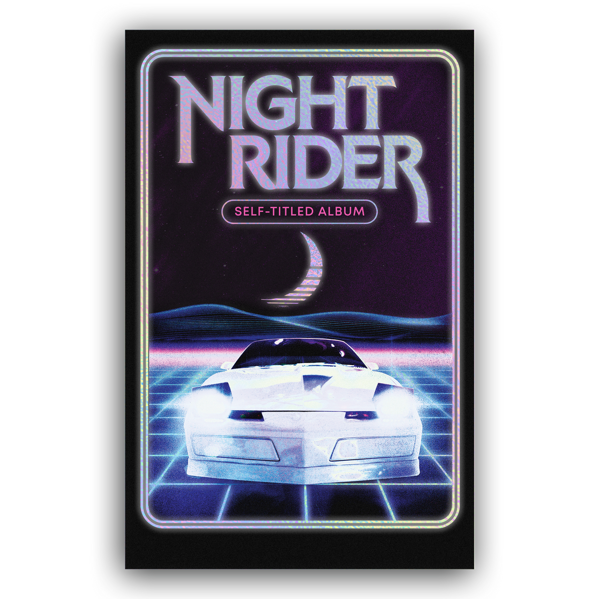 Night Rider - Hologram Poster