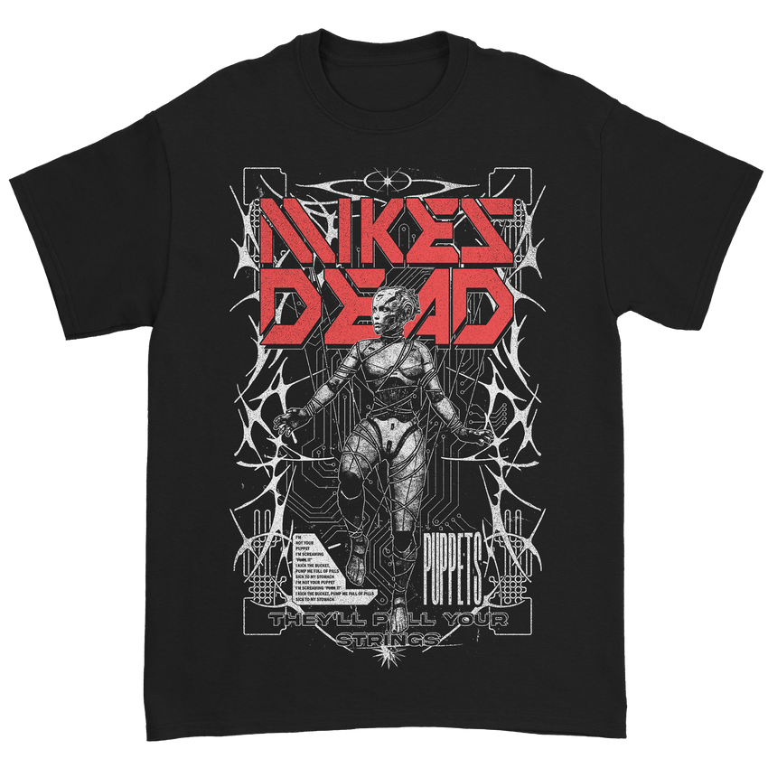 Mike's Dead - Puppets T-Shirt (Black)