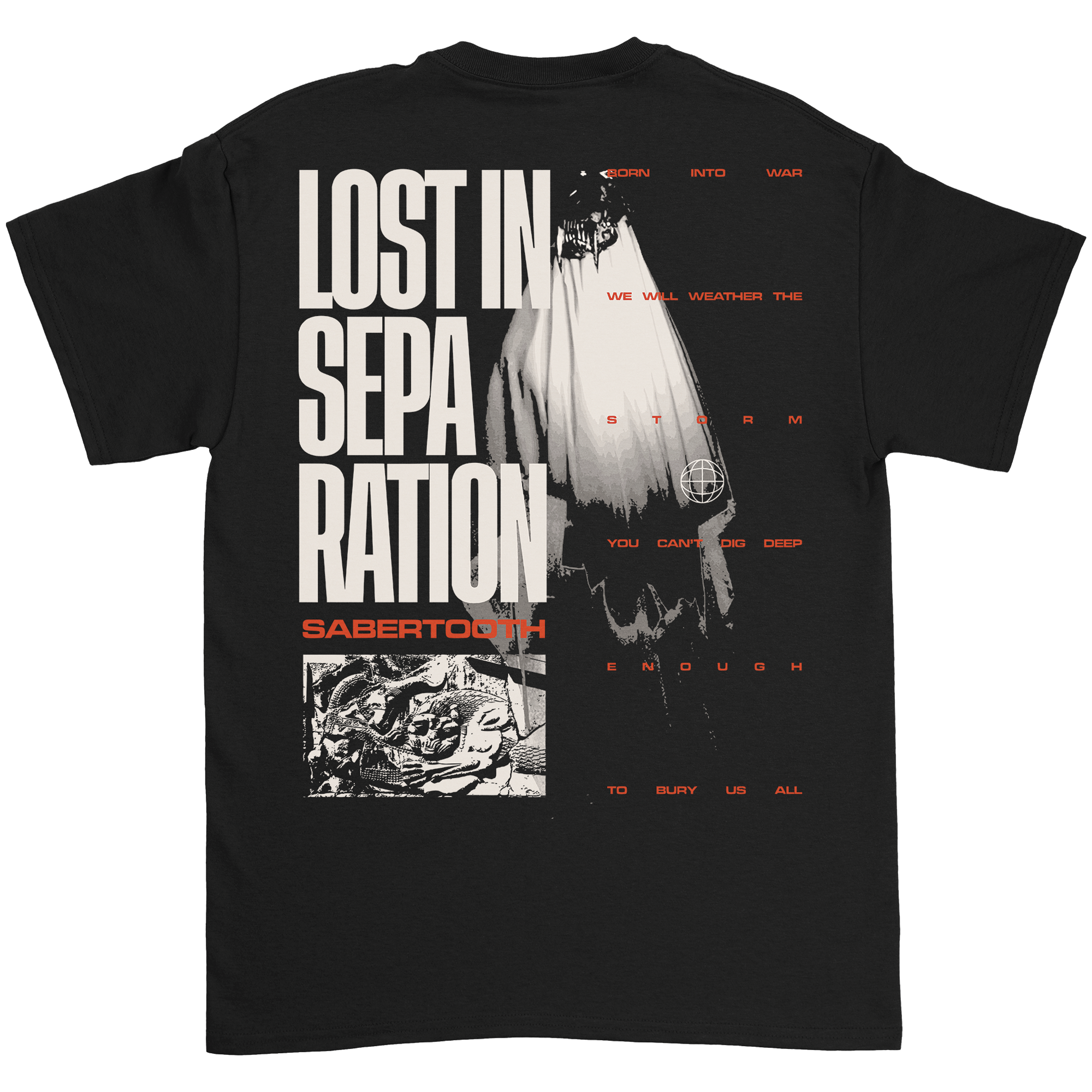 Lost In Separation - Sabertooth T-Shirt