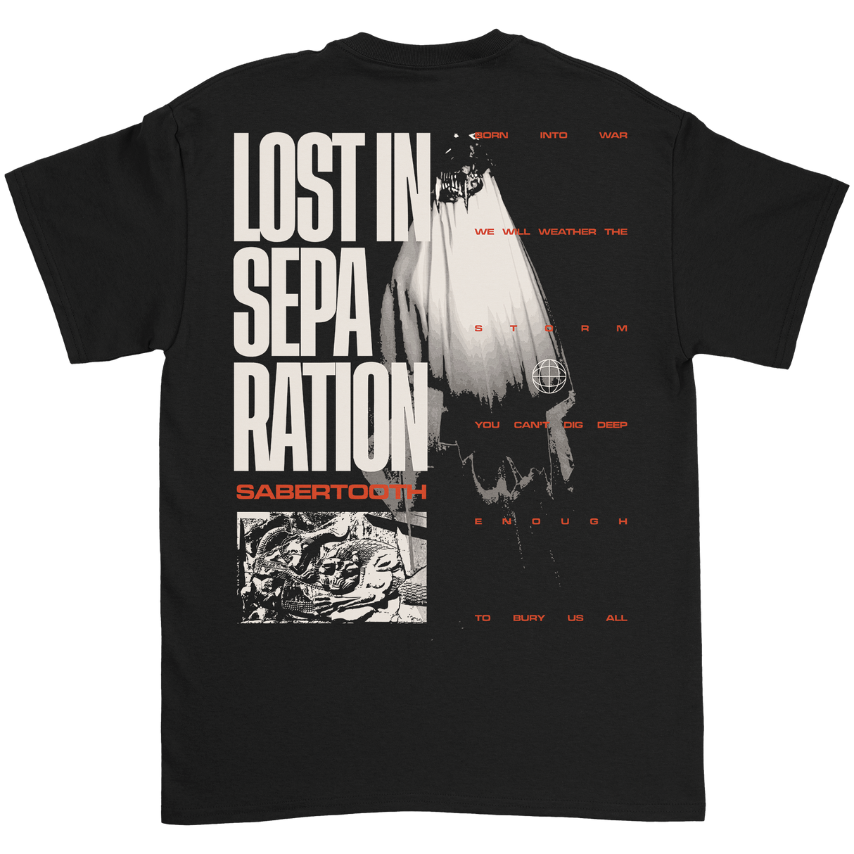 Lost In Separation - Sabertooth T-Shirt